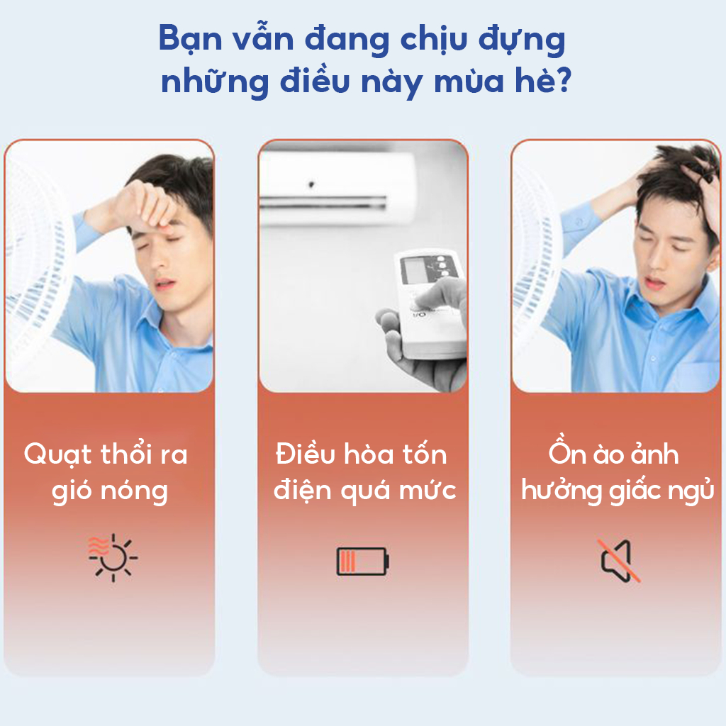 Quạt điều hòa phun sương quạt không cánh, Quạt hơi nước 6 cấp độ tính năng hẹn giờ Với Mosquito Repellent tấm