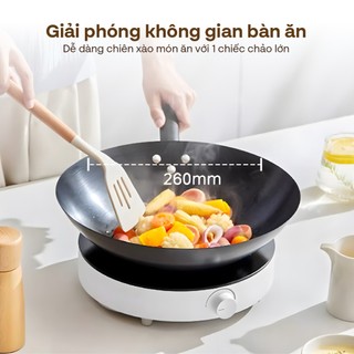 Bếp từ cảm ứng Fujihome IC-H02 Với Công suất 2200W, đun nấu siêu tốc, an toàn