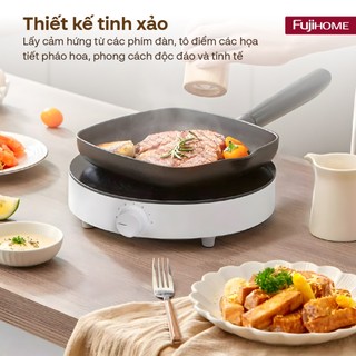 Bếp từ cảm ứng Fujihome IC-H02 Với Công suất 2200W, đun nấu siêu tốc, an toàn