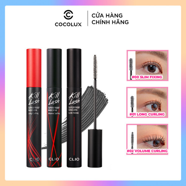 Chuốt Mi Mascara CLIO Kill Lash Superproof Dày Và Cong Mi 7g