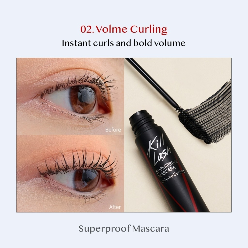 Chuốt Mi Mascara CLIO Kill Lash Superproof Dày Và Cong Mi 7g