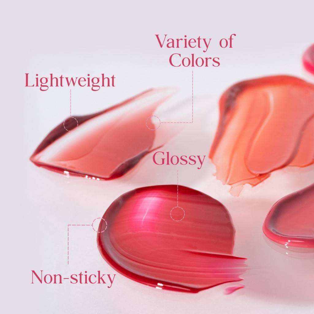 Son Kem Tint Bóng Clio Crystal Glam Tint 3.4g - Son bóng nước, tông màu môi phát sáng