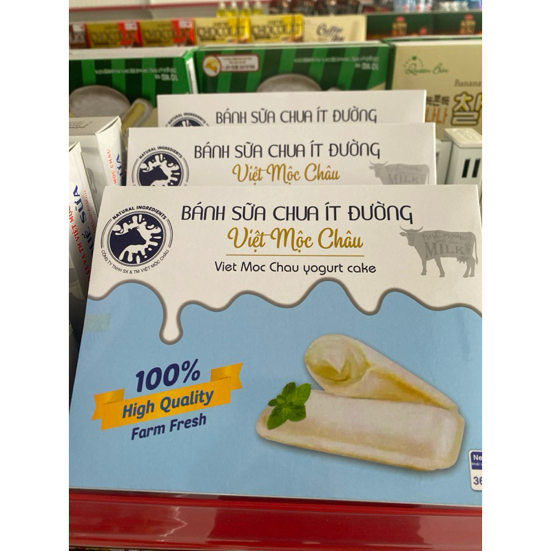 Bánh sữa chua ít đường ( Việt Mộc Châu) - Đặc Sản Mộc Châu