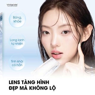 Lens 1 ngày cận trong suốt kính áp tròng VIVIMOON Vivimedi 1 Day (Giá 01 chiếc, 01 bên mắt,  x2 để đặt 1 đôi)