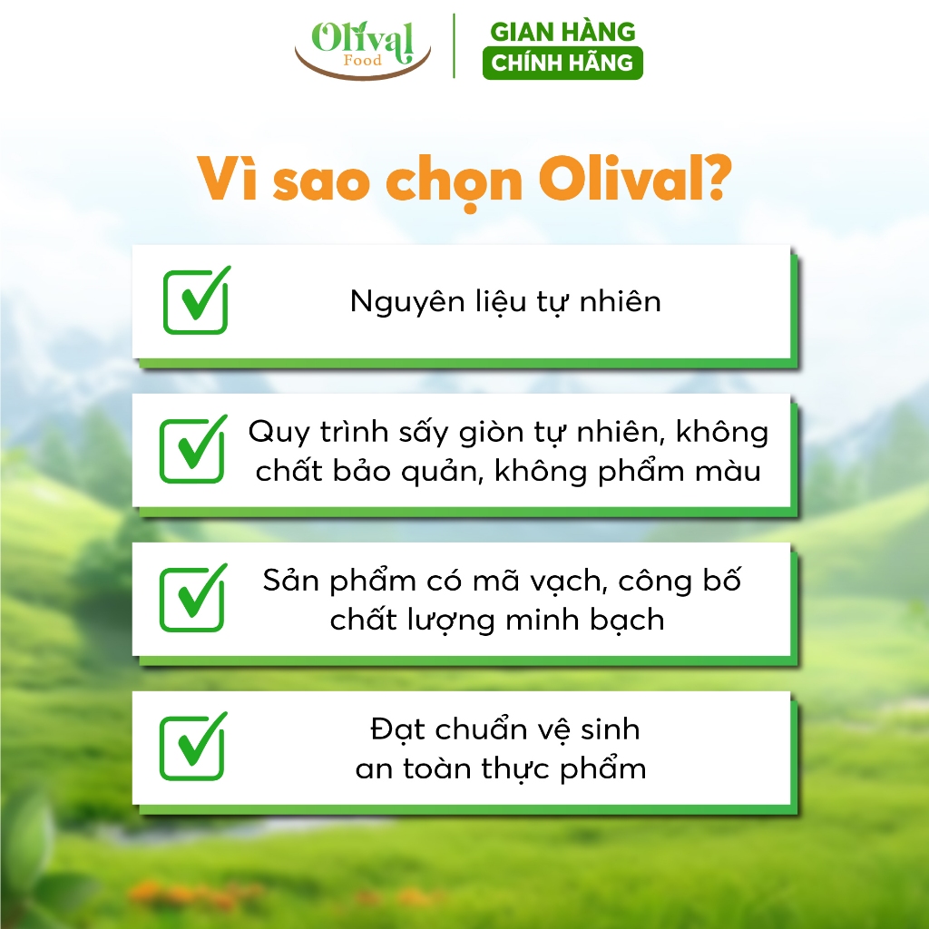 Cốm gạo lứt huyết rồng rong biển Olivalfood 200gr - Thơm ngon bắt vị, chay mặn đều dùng được