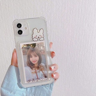 Ốp Lưng iPhone Gấu Cute Silicon Dẻo Đựng Thẻ, Chống Sốc, Bảo Vệ Camera - iP 7/8/X/XS/11/12/13/14/15/16/17/Plus/Pro/Max