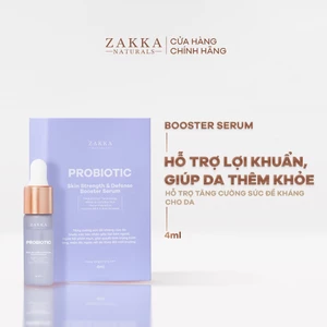 Tinh chất hỗ lợi khuẩn giúp khoẻ da Probiotic Skin Strength & Defense Zakka Naturals 4ml