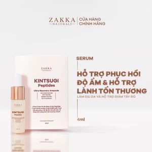 Tinh Chất Phục Hồi Độ Ẩm Chuyên Sâu & Lành Tổn Thương Zakka Naturals Kintsugi Peptides Ultra Recovery Ampoule 4ML