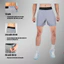 Quần thể thao chạy bộ nam 1 lớp GOYA STRONG - Siêu nhẹ, trượt nước, mịn màng, khô nhanh