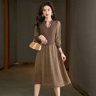 Đầm Dệt Kim Nữ Thanh Lịch Hàn Quốc  VH38