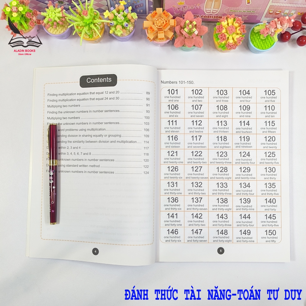 Sách - Đánh Thức Tài Năng Toán Tư Duy Lớp 1-2 - Easy Learning Maths Primary A+ Tác giả Trạng Nguyên