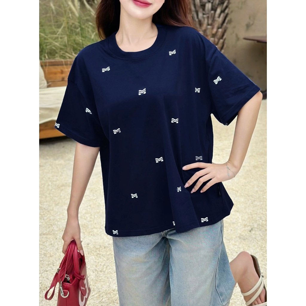 Áo Thun Mirage Logo In Full Local Brand Chất 100% Cotton Mềm Mịn Thoáng Mát