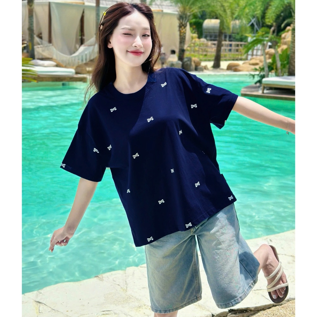 Áo Thun Mirage Logo In Full Local Brand Chất 100% Cotton Mềm Mịn Thoáng Mát