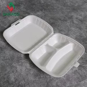Hộp Xốp 3 Ngăn Đựng Cơm, Đựng Thực Phẩm - Tổng Kho Hải Hạnh