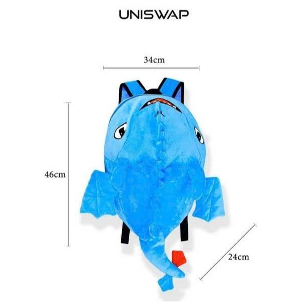 Balo Hình Con Rồng Siêu Cute Đủ Màu Sắc, chất liệu vải nhung mịn, đi chơi - đi học - đi phượt