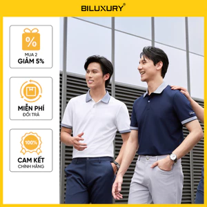 Áo Polo Nam 9APCB561 Biluxury Form Slimfit Cao Cấp Chống Nhăn Bền Màu