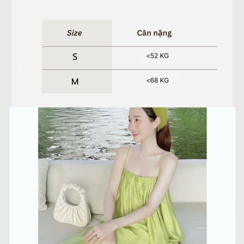 Đầm hai dây nữ dáng dài che khuyết điểm bigsize xinh đi chơi du lịch Váy 2 dây chun ngực maxi đi biển dáng rộng T651G