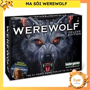 Boardgame Ma Sói Werewolf bản tiếng Anh in đẹp