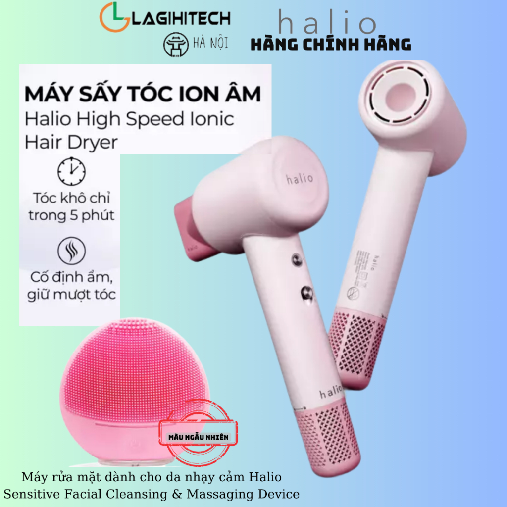 Máy Sấy Tóc Halio High Speed Ionic Hair Dryer - Chính Hãng - BH 24 tháng