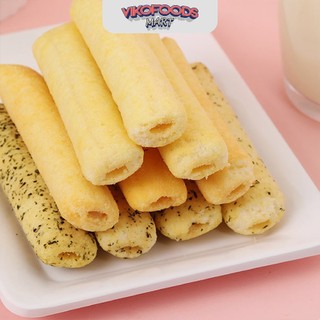 BÁNH GẠO CUỘN WANT WANT - GÓI 180GR [DATE MỚI]