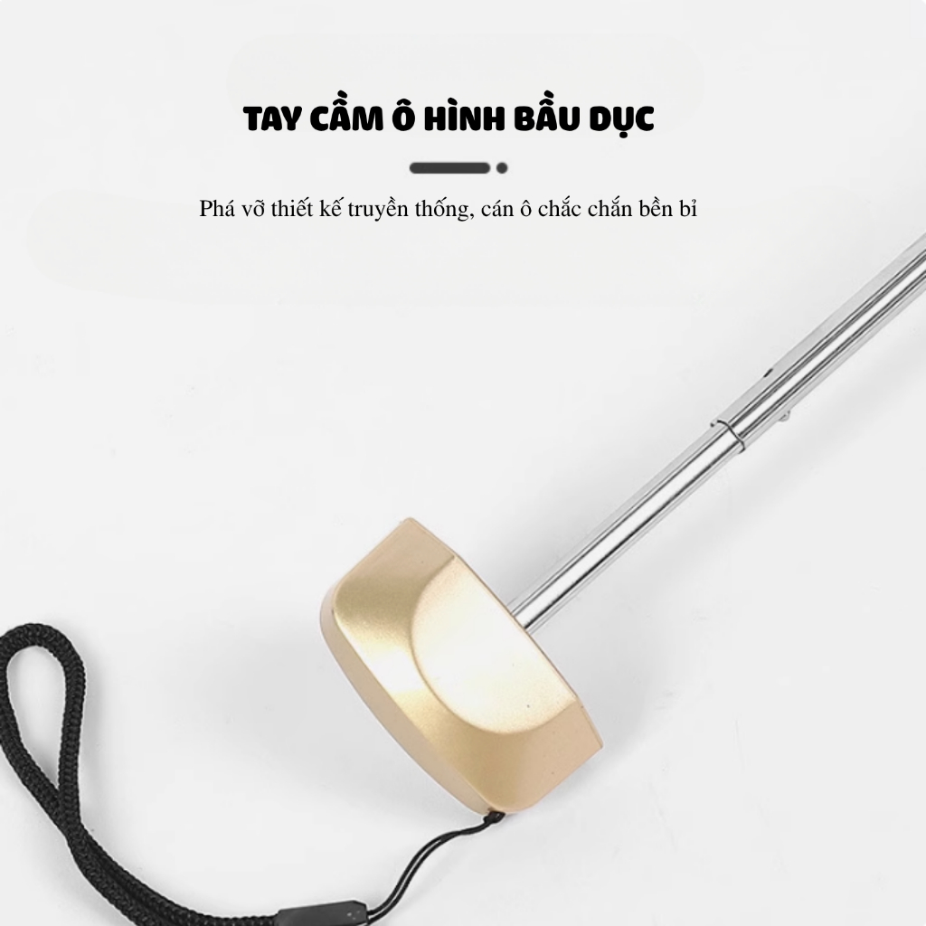 Ô gấp gọn mini che mưa che nắng bỏ vừa túi xách, UPF50+ chống tia UV, nhẹ dễ dàng mang đi du lịch - Ekiu Shop
