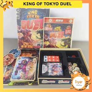 Boardgame King of Tokyo Duel bản Trung đã Engsub