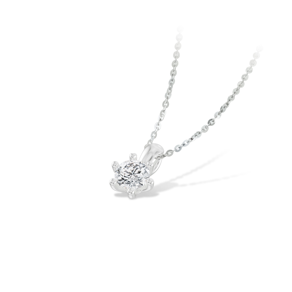 [CHAT TRƯỚC KHI ĐẶT] Mặt Dây Chuyền Tierra FMD0005 Vàng 10K/ 14K Đính Đá CZ 3.6mm, Thiết Kế Đơn Giản Phụ Kiện Trang Sức