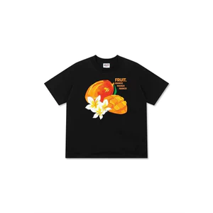 Mẫu Áo Fruit Trái Cây Mùa Hè Unisex Nam Nữ Form Rộng Chất Cotton Dày Dặn