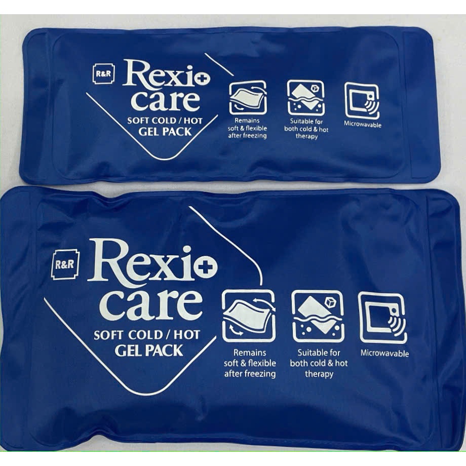 Túi chườm vi sóng nóng lạnh R&R RexiCare L (gel) cỡ lớn 31 cm x 17 cm, cỡ nhỏ 28x12cm
