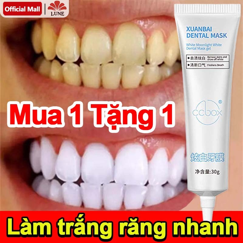 【Mua 1 Tặng 1】Làm trắng răng Kem đánh Loại Bỏ Cao Răng, Vết Ố Vàng, Làm Trắng Răng, Ngăn Ngừa Sâu Răng, khử mùi