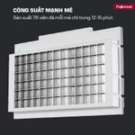 Máy làm đá thương mại kèm lọc nước UF Fujihome IM70C - Công suất cực lớn 70kg/ngày - BH 24 tháng — ảnh 5