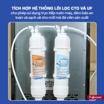 Máy làm đá thương mại kèm lọc nước UF Fujihome IM70C - Công suất cực lớn 70kg/ngày - BH 24 tháng — ảnh 2