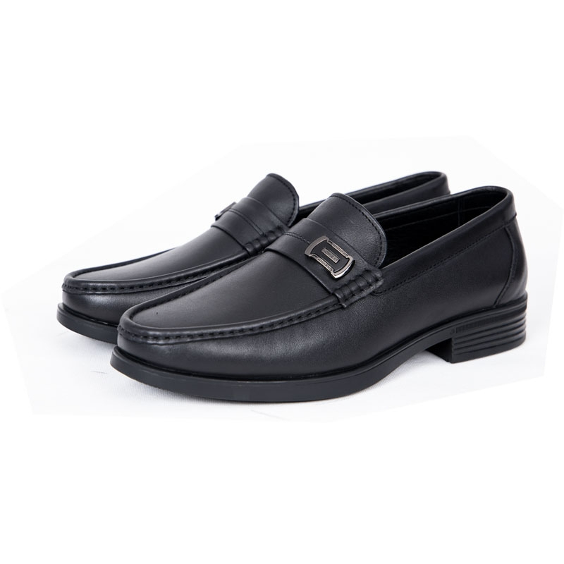 Giày tây nam công sở cao cấp MASCULINE GSP502 – Da bò thật, lót da cừu, kiểu dáng lười sang trọng