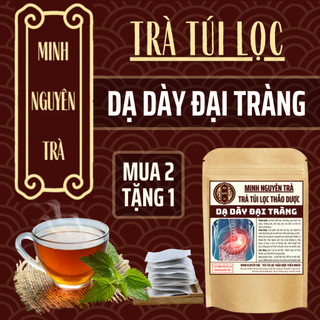 Trà Dạ Dày Đại Tràng - Minh Nguyên - Trào Ngược, Đầy Hơi, Viêm Loét, Ngăn Vi Khuẩn HP - Túi 50 lọc