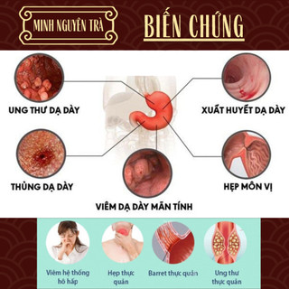 Trà Dạ Dày Đại Tràng - Minh Nguyên - Trào Ngược, Đầy Hơi, Viêm Loét, Ngăn Vi Khuẩn HP - Túi 50 lọc