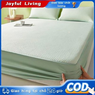 Chiếu điều hòa băng lạnh Bộ 3 món Mát Thoáng khí Thấm hút tốt Kháng khuẩn 1m6 1m8 Dùng được 4 mùa