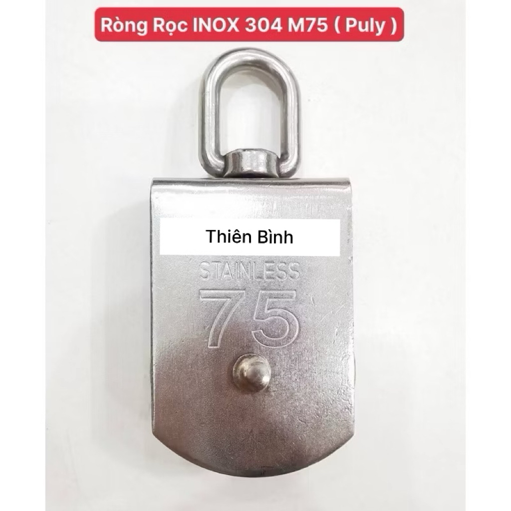 Ròng Rọc INOX 304 M75 - M100 | Shopee Việt Nam