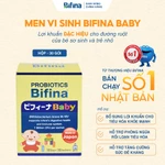 Men vi sinh Bifina Baby Nhật Bản – Hộp 30 gói – Hỗ trợ tiêu hóa, giảm táo bón, tăng đề kháng cho trẻ — ảnh 2