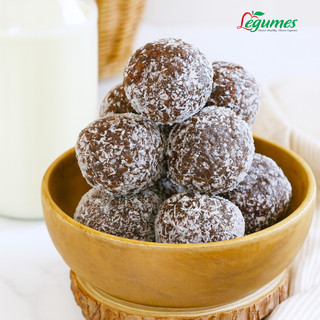 Viên Bánh Năng Lượng Hạnh Nhân Chocolate Đen – Energy Ball Légumes – Snack Eat Clean Không Đường