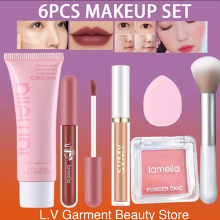Combo 6Pcs Makeup Làm Đẹp Cơ Bản Cho Người Mới