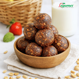 Bánh Năng Lượng Whey Protein 120g – Protein Energy Ball – Snack Tập Gym, Eat Clean, Không Đường