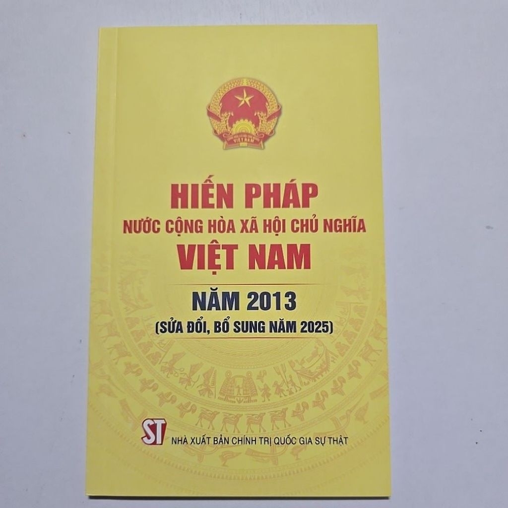Sách - Hiến Pháp năm 2013 sửa đổi bổ sung năm 2025 (NXB Chính trị quốc gia Sự thật)