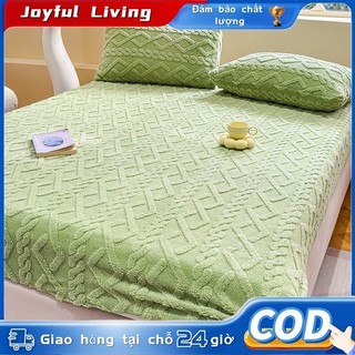 Ga Chun Nỉ Nhung CoCo KHÔNG KÈM VỎ GỐI , Ga Nỉ Thích Hợp Dùng Mùa Đông Ấm áp Giữ Nhiệt Tốt