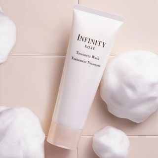 Sữa Rửa Mặt Làm Sạch Sâu Dưỡng Ẩm Sáng Da Kosé Infinity Foaming Wash Nhật Bản 120g