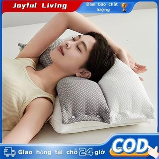 Gối massage Choice công thái học nâng đỡ cổ vai gáy kích thước siêu êm mềm