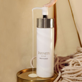 Sữa Rửa Mặt Tạo Bọt Mềm Mịn Prestigious Smooth and Renew Foaming Milk Cleanser  Infinity Kóse Nhật Bản 150ml