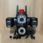 [Hàng Mới Về] Camera Yoosee Ngoài Trời 3 Mắt 3 Khung Hình Xoay Độc Lập 4 Chiều - Hình Ảnh FHD Sắc Nét Đàm Thoại 2 Chiều — ảnh 3
