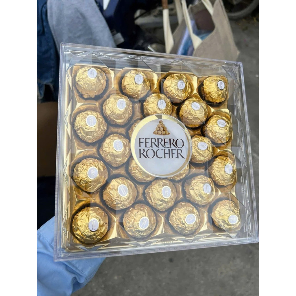 Socola Ferrero 24 viên - BẢO QUẢN NGĂN MÁT TRƯỚC KHI DÙNG