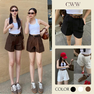 Quần short ngắn nữ lưng cao tôn dáng vải đẹp. Quần short nữ 2li form chữ A dáng ngắn Q13