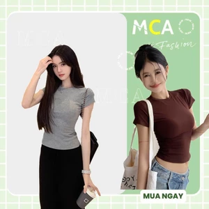 Áo thun babytee nữ From ôm MCA kiểu siêu tôn dáng A51336